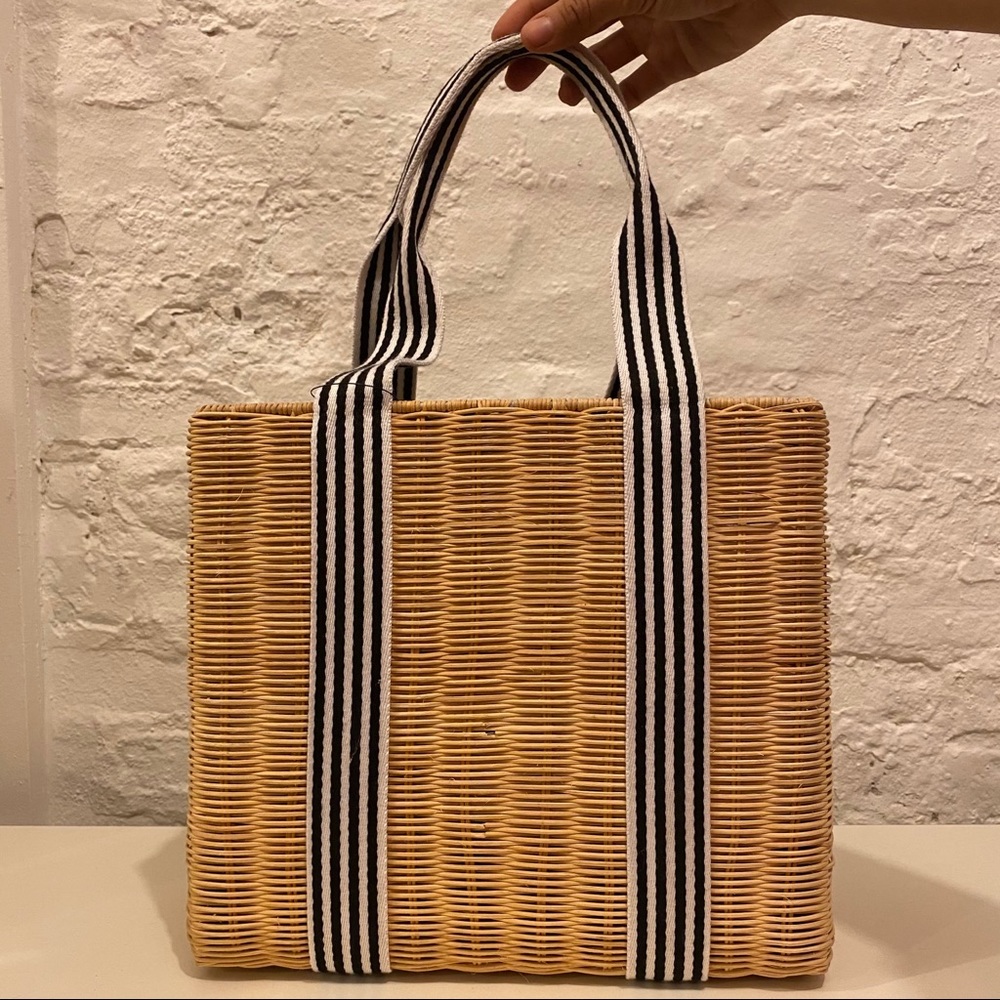 Basket Style Tote Bag